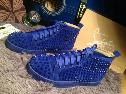 Christian Louboutin High-Top Fashion Men Shoes--008